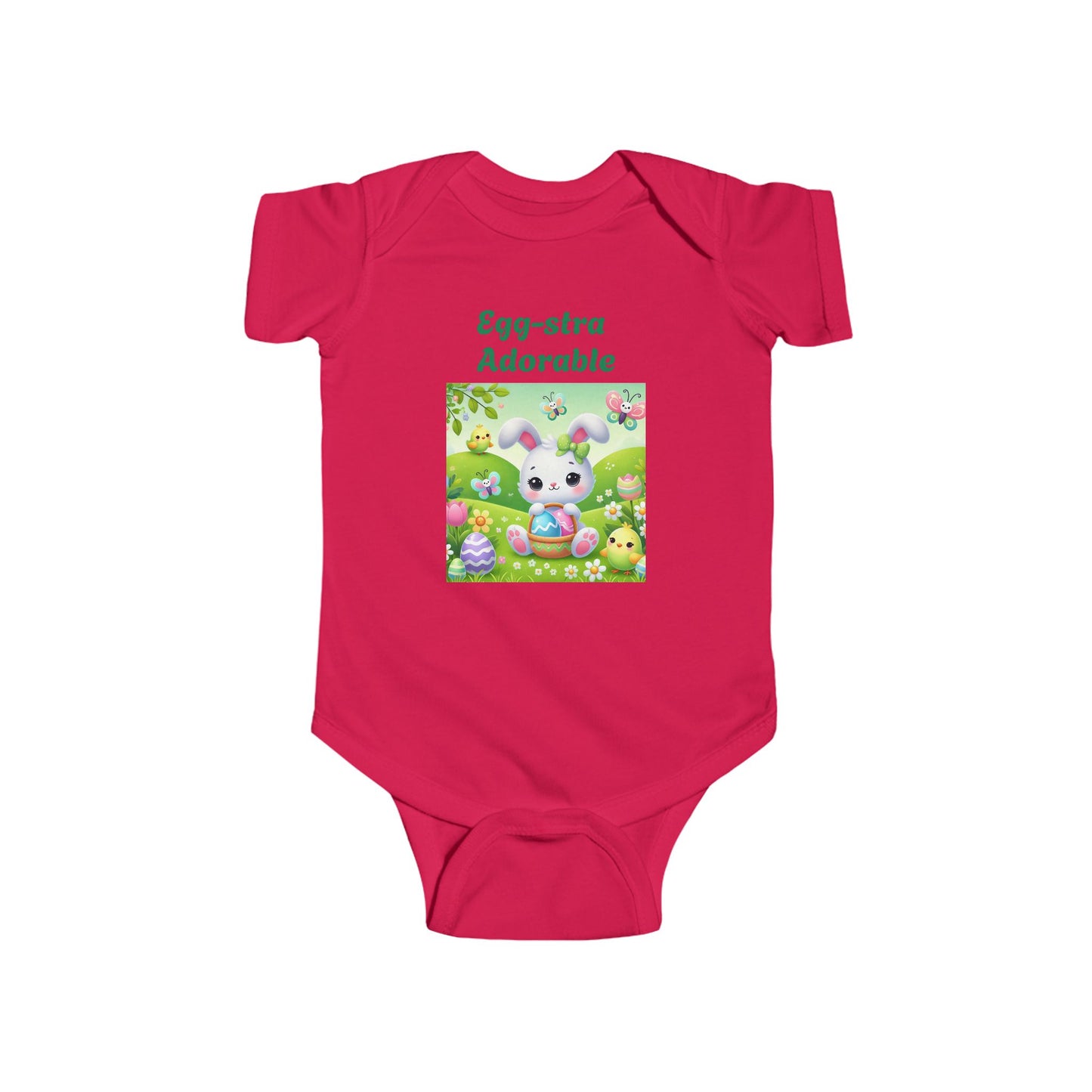 Easter Bunny Infant Bodysuit - Egg-stra Adorable Design