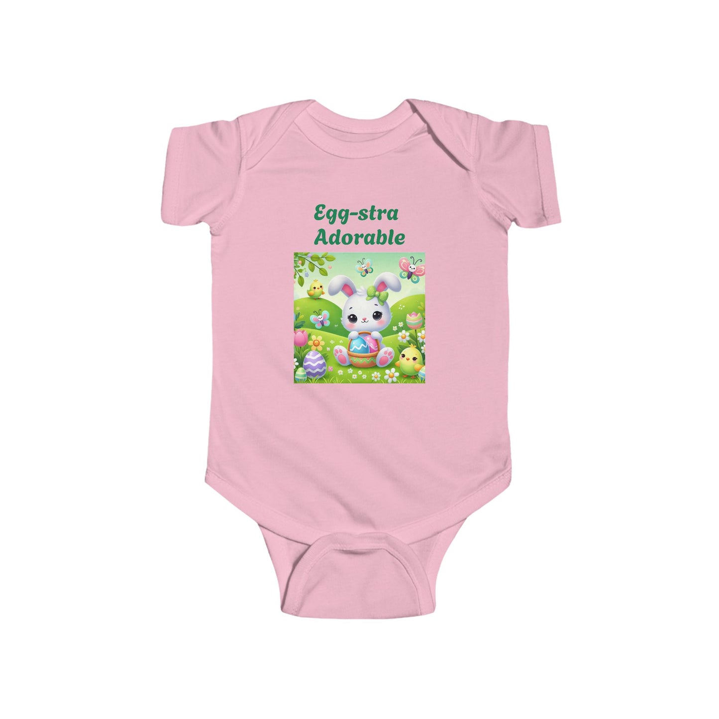 Easter Bunny Infant Bodysuit - Egg-stra Adorable Design