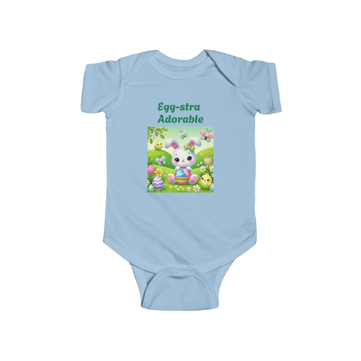 Easter Bunny Infant Bodysuit - Egg-stra Adorable Design