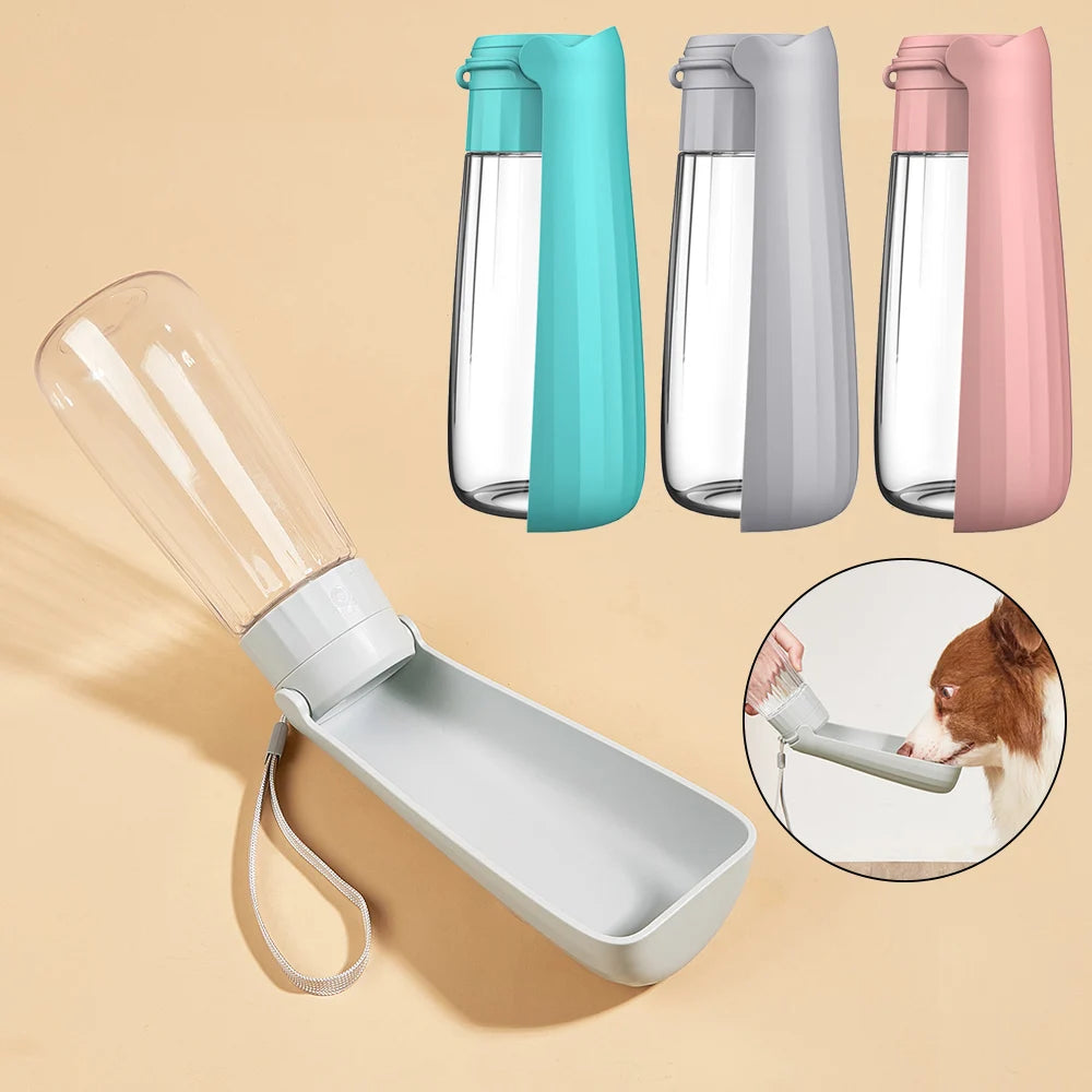 Dog Water Bottle For Pet Dogs Cats Water Feeder Bowls Outdoor Travel Leakproof Puppy Drinking Container Pug Chihuahua Labrador