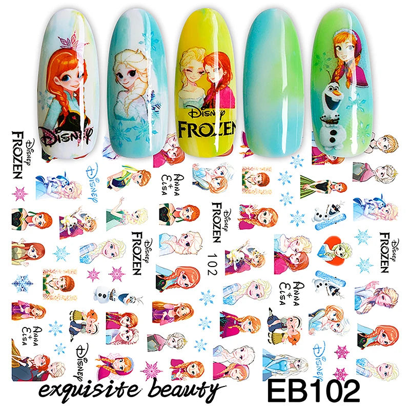 1Pcs 3D Disney Cartoon Mary Cat Nail Sticker Press On Nails Nail Supplies Mickey Mickey Stickers The Lion King Sliders For Nails
